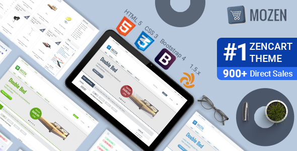 Mozen – Responsive Zencart Template
