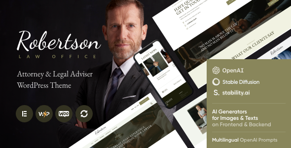 Law Office – Attorney & Advocate Theme