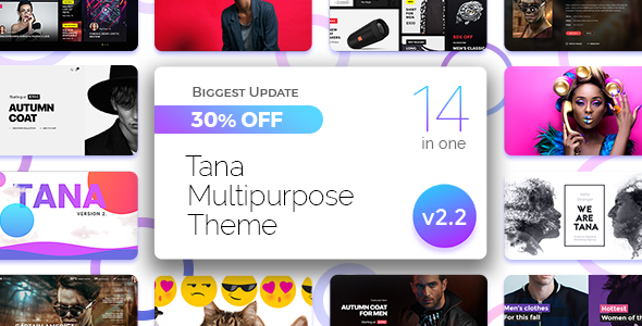 Tana Multipurpose – Newspaper Music Movie & Fashion, 14 in 1 Magazine Theme