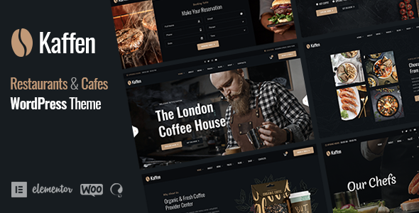Kaffen – Cafe Restaurant WordPress Theme