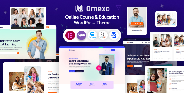 Omexo – Education & Online Course Elementor WordPress Theme