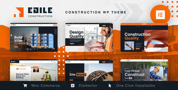 Edile – Construction Company WordPress