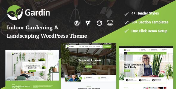 Gardin – Indoor Gardening WordPress Theme