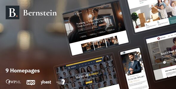 Bernstein – Lawyer & Attorney WordPress Theme