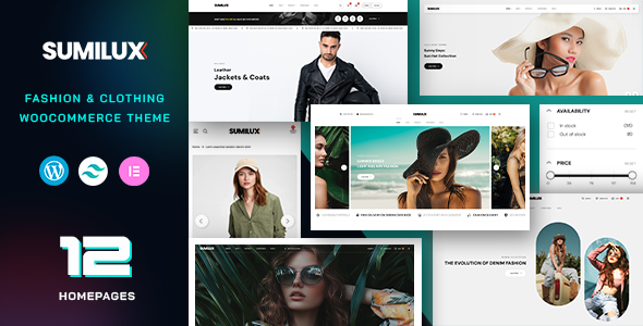Sumilux – Fashion & Clothing Store WordPress Theme