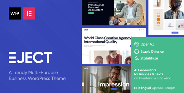 Eject – Web Studio & Creative Agency WordPress Theme