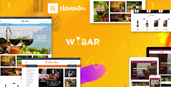 Wibar – Wine and Vineyard WooCommerce WordPress Theme