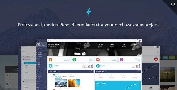 ProUI – Responsive Bootstrap Admin Template