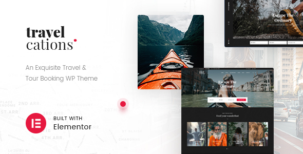Travelcations – Advanced Tour Elementor Theme