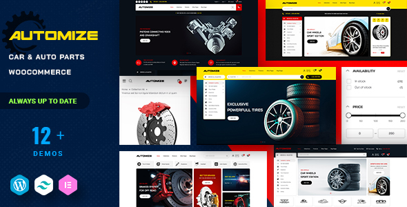 Automize – Car & Auto Parts WooCommerce Theme