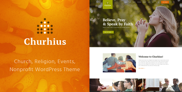 Churhius – Church Religion WordPress Theme