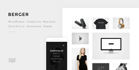 Berger – WordPress Creative Agency Portfolio Theme