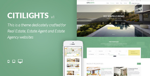 CitiLights – Premium Real Estate HTML Template