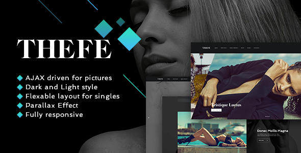Thefe – Portfolio WordPress Theme
