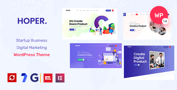 Hoper – Digital Marketing WordPress Theme
