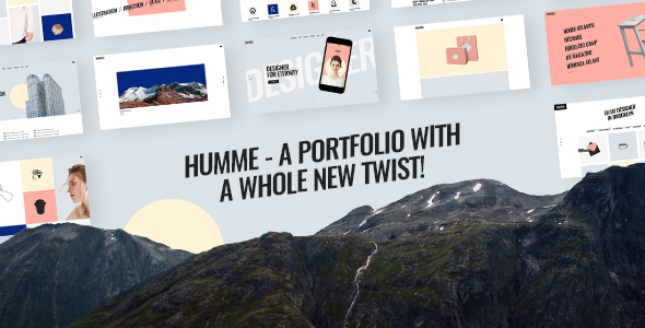 Humme – Design Portfolio WordPress Theme