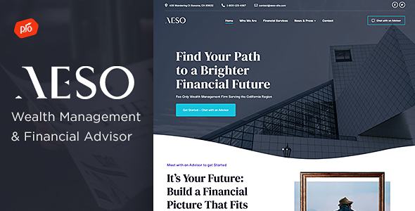 Aeso – Financial Advisor WordPress Theme
