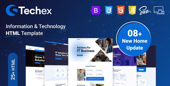 Techex – Information & Technology HTML Template