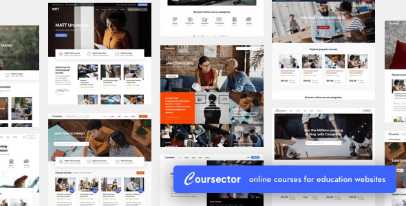 Coursector – Education WordPress