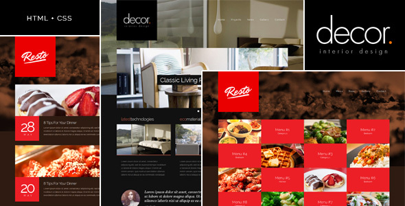 Decor – Modern Interior Design Bootstrap 5 Template