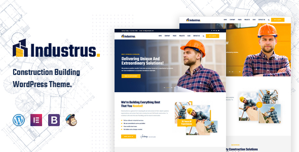 Industrus – Construction Company WorrdPress Theme