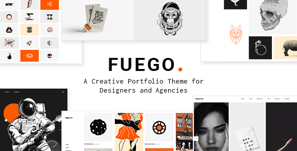 Fuego – Creative Portfolio WordPress Theme