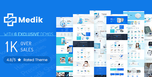 Medik – Medical Shop Theme