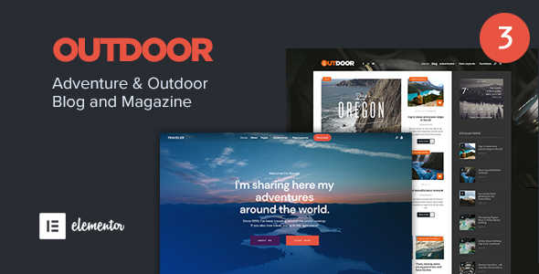 Outdoor – Responsive Adventure Blog and Magazine WordPress Theme