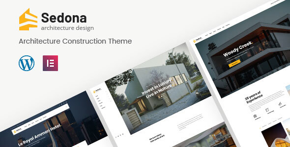 Sedona – Elementor Architecture Construction RTL WordPress Theme