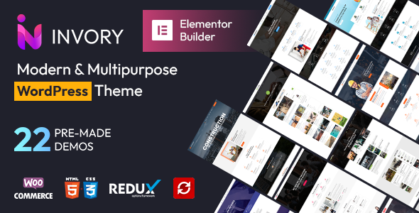 Invory – Multi Concept Services WordPress Theme