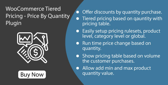 WooCommerce Tiered Pricing – Price By Quantity For WooCommerce