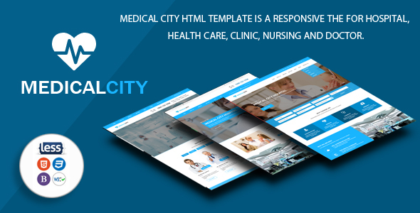 Medical City – Multi Theme For Hospital, Health Care, Clinic, Nursing and Doctor Html Template