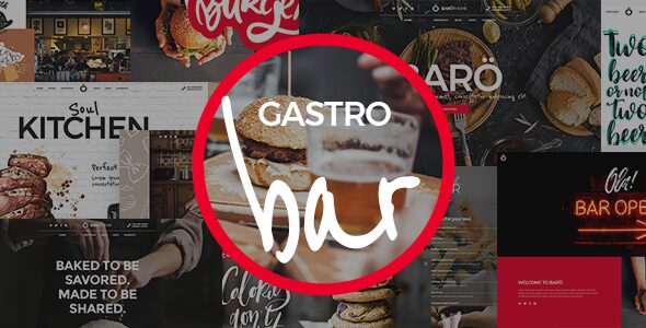 GastroBar – WordPress Theme for Fast Food Restaurants and Bars