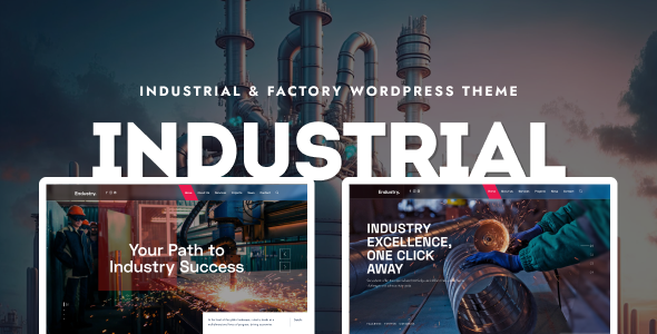 Endustry – Industrial & Factory  WordPress Theme