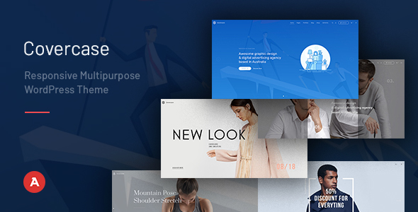 Covercase – Responsive Multipurpose WordPress Theme