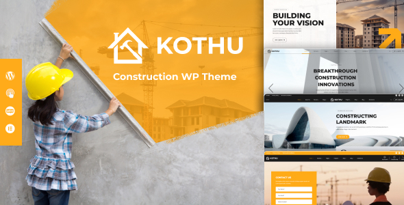 Kothu – Building & Construction WordPress Theme