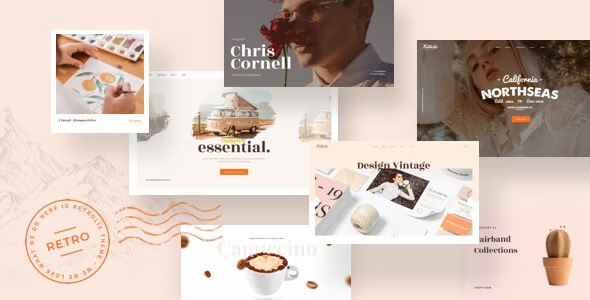 Vintage Retrolie – Retro Multipurpose WordPress Theme