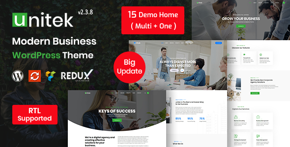 Unitek – Business WordPress Theme