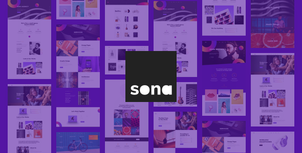 Sona –  Digital Marketing Agency WordPress Theme