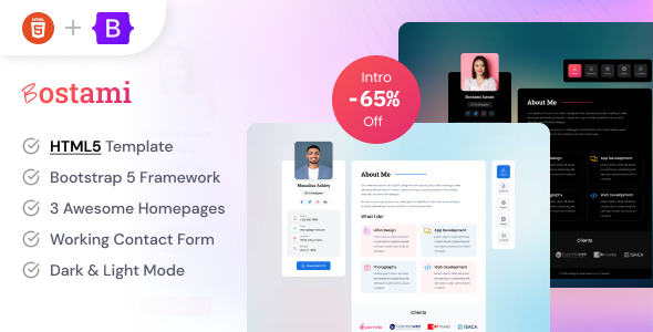 Personal Details Using Html Erling โ Personal Portfolio HTML Template by Marketify #49674545 | Stylelib