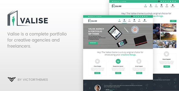 Valise – Agency / Personal Portfolio WordPress Theme