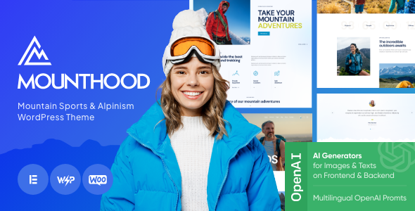 Mounthood – Ski Resort and Snowboard School WordPress Theme