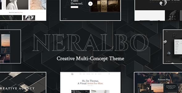 Neralbo – Creative Portfolio WordPress Theme