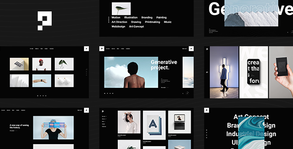 Pearce – Portfolio WordPress Theme
