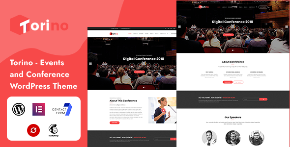 Torino – Event WordPress Theme
