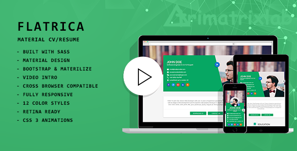 Flatrica – Material CV/Resume
