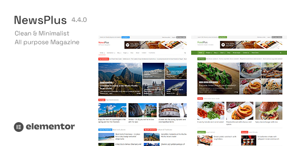 NewsPlus – News and Magazine WordPress theme
