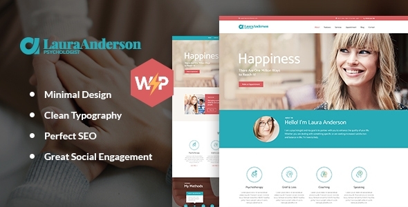 Psychologist – Therapy and Counseling Doctor WordPress Theme