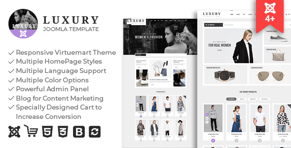 Luxury – Joomla 4.0 Responsive Virtuemart Theme