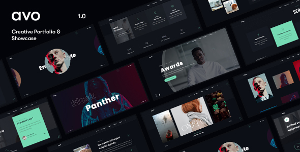 Avo – Creative Agency & Showcase Portfolio